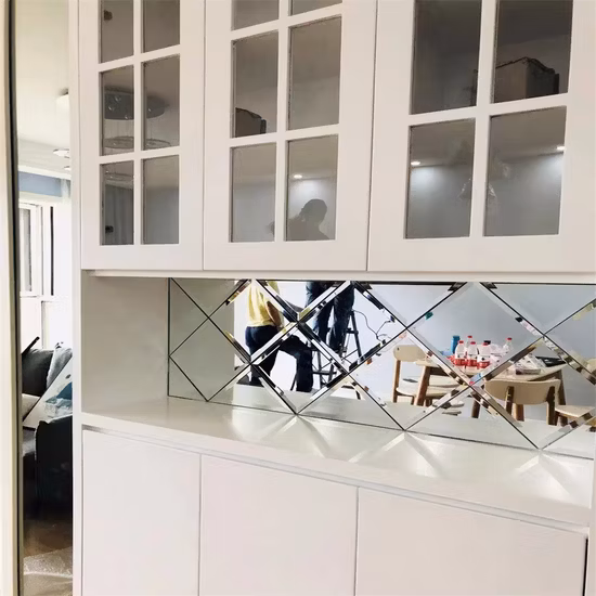  Espejo de aluminio de 1-8 mm/Espejo plateado/Ultra C;  Espejo de oreja/espejo enmarcado/espejo sin marco/espejo redondo/espejo de baño/espejo LED/espejo multifunción